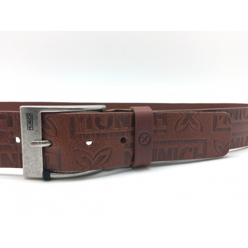 Cinturón de piel Munich en 38 mm