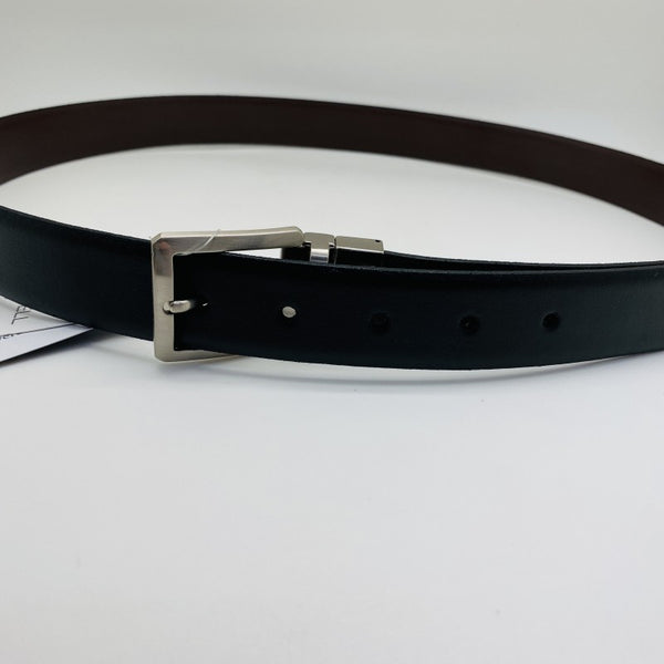 Cinturón de piel reversible en 30 mm