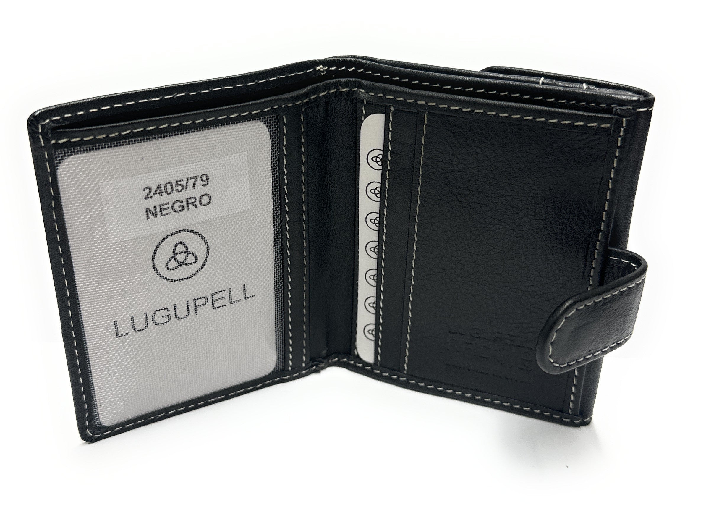 CARTERA CON BROCHE Y MONEDERO EXTERIOR NEVADA - 2405