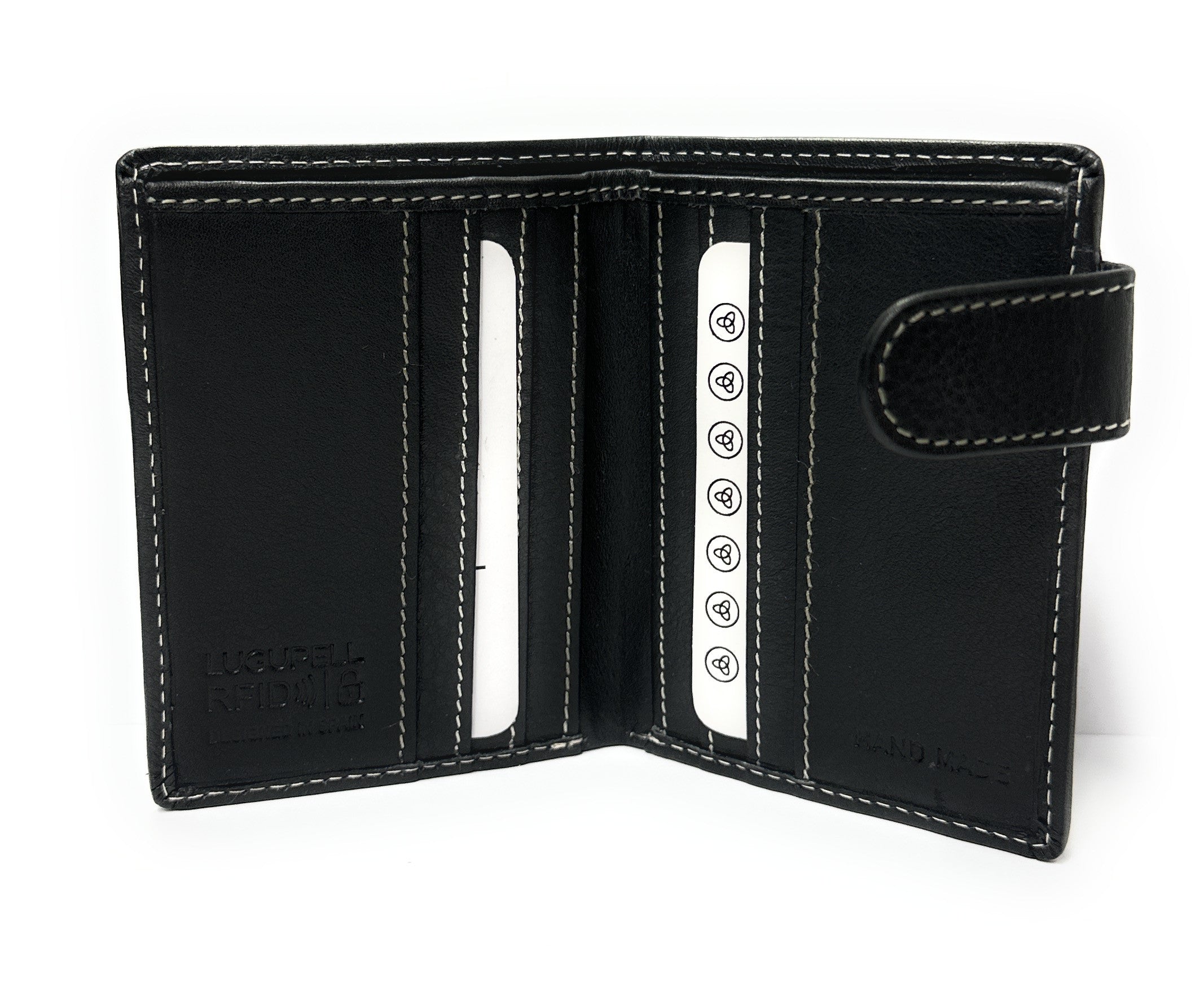 CARTERA CON BROCHE Y MONEDERO EXTERIOR NEVADA - 2704