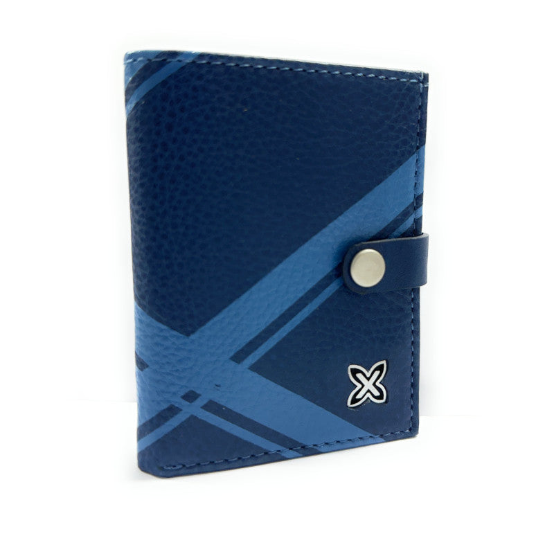 Cartera con broche Mini Munich Sidney - 315 84 Azul