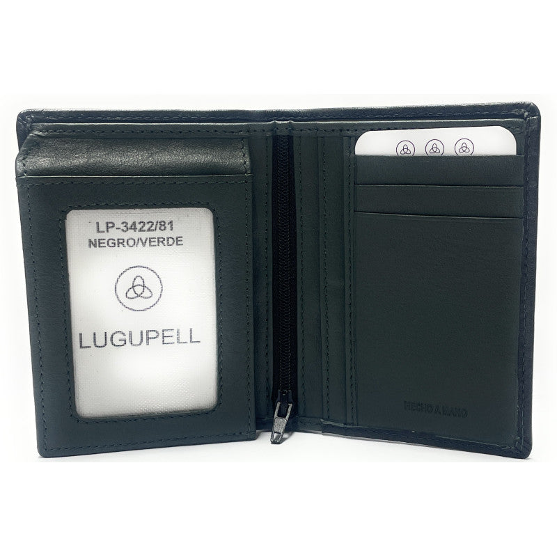 CARTERA HORIZONTAL CON DOBLE BILLETERO Y SIN MONEDAS - 3422