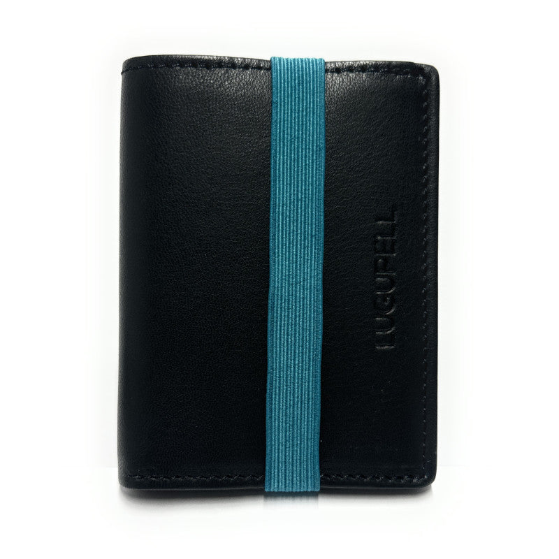 Cartera con goma Mini Lugupell Bold - 41100 80 Negro