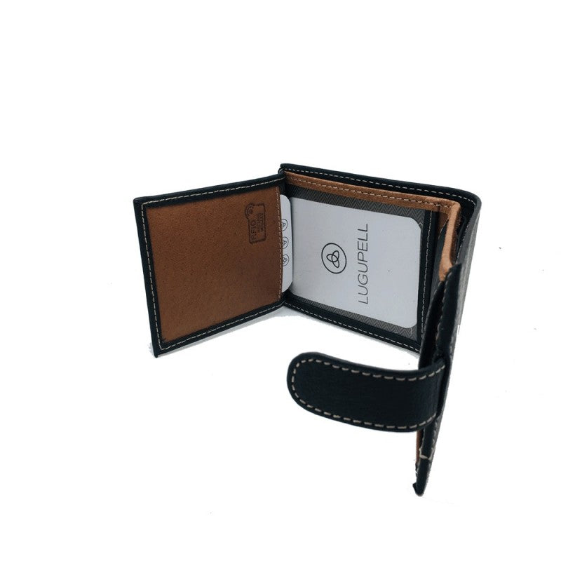 Cartera Mini con monedero y cierre River - 2702 Marron