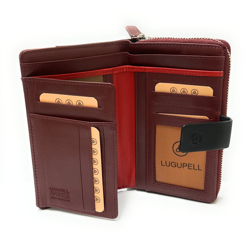 BILLETERO DE CREMALLERA GRANDE LUGUPELL NEXUS - 8130