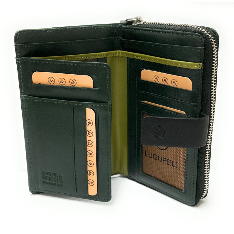 BILLETERO DE CREMALLERA GRANDE LUGUPELL NEXUS - 8130