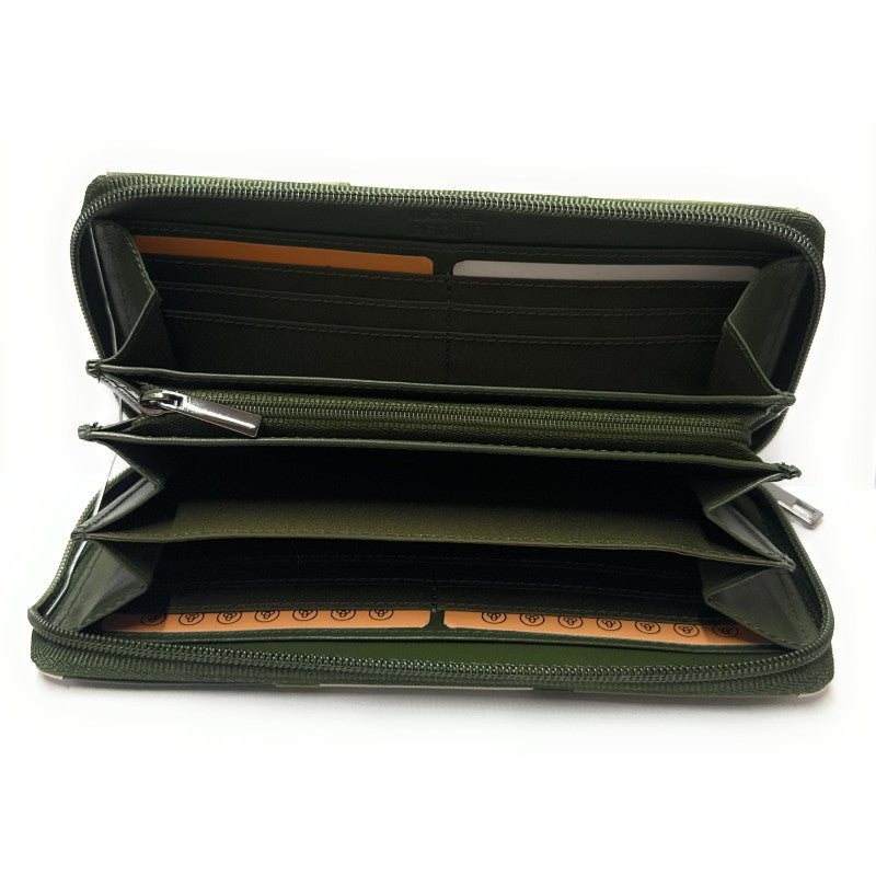 Billetero de cremallera grande Lugupell Prisma - 9008