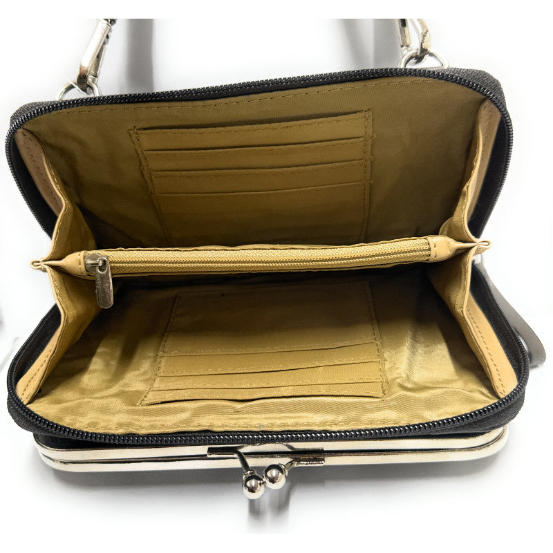 BOLSO DE BOQUILLA CON BILLETERO LUGUPELL - LP-01