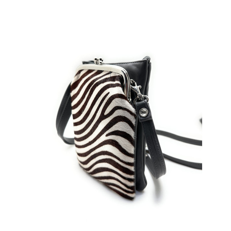 N1075 ANIMAL ZEBRA BOLSO LUGUPELL