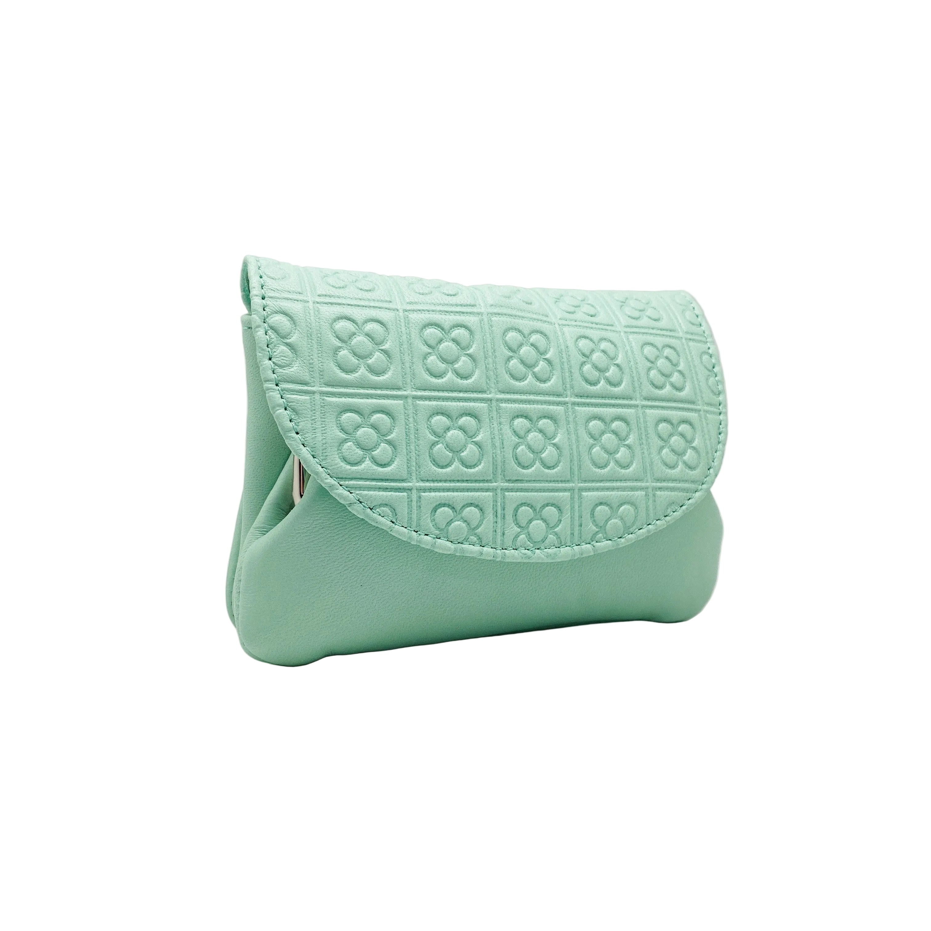 Monedero de Boquilla N428 - Panot - Verde Pastel