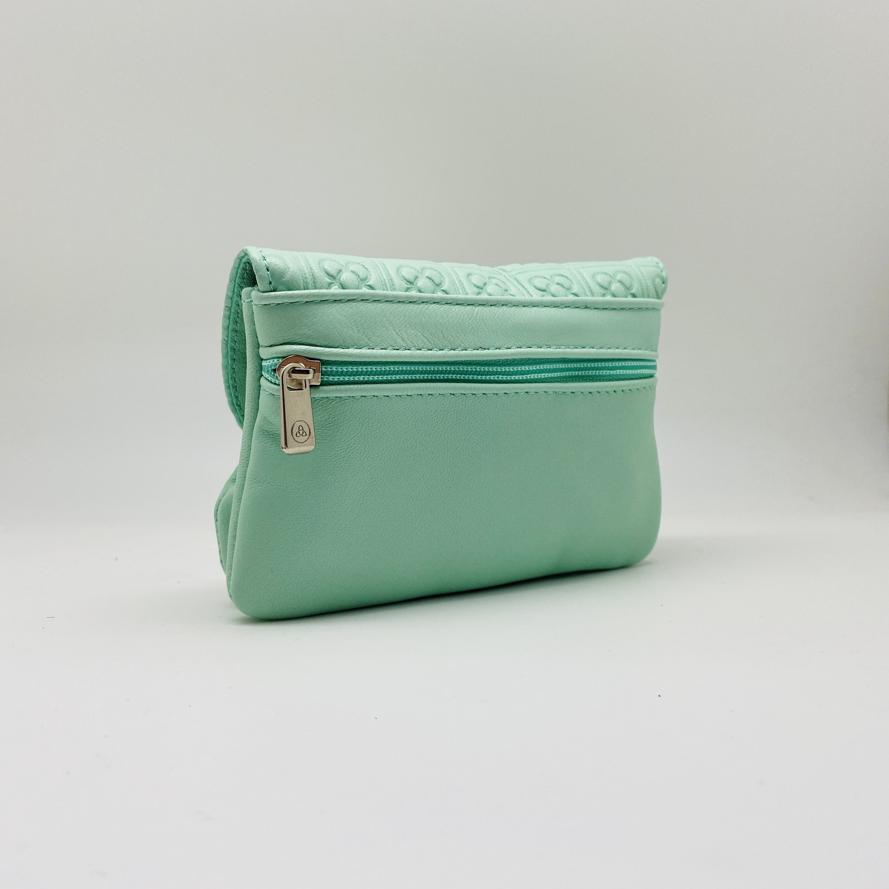 N428B - VERDE PASTEL - MONEDERO PANOT