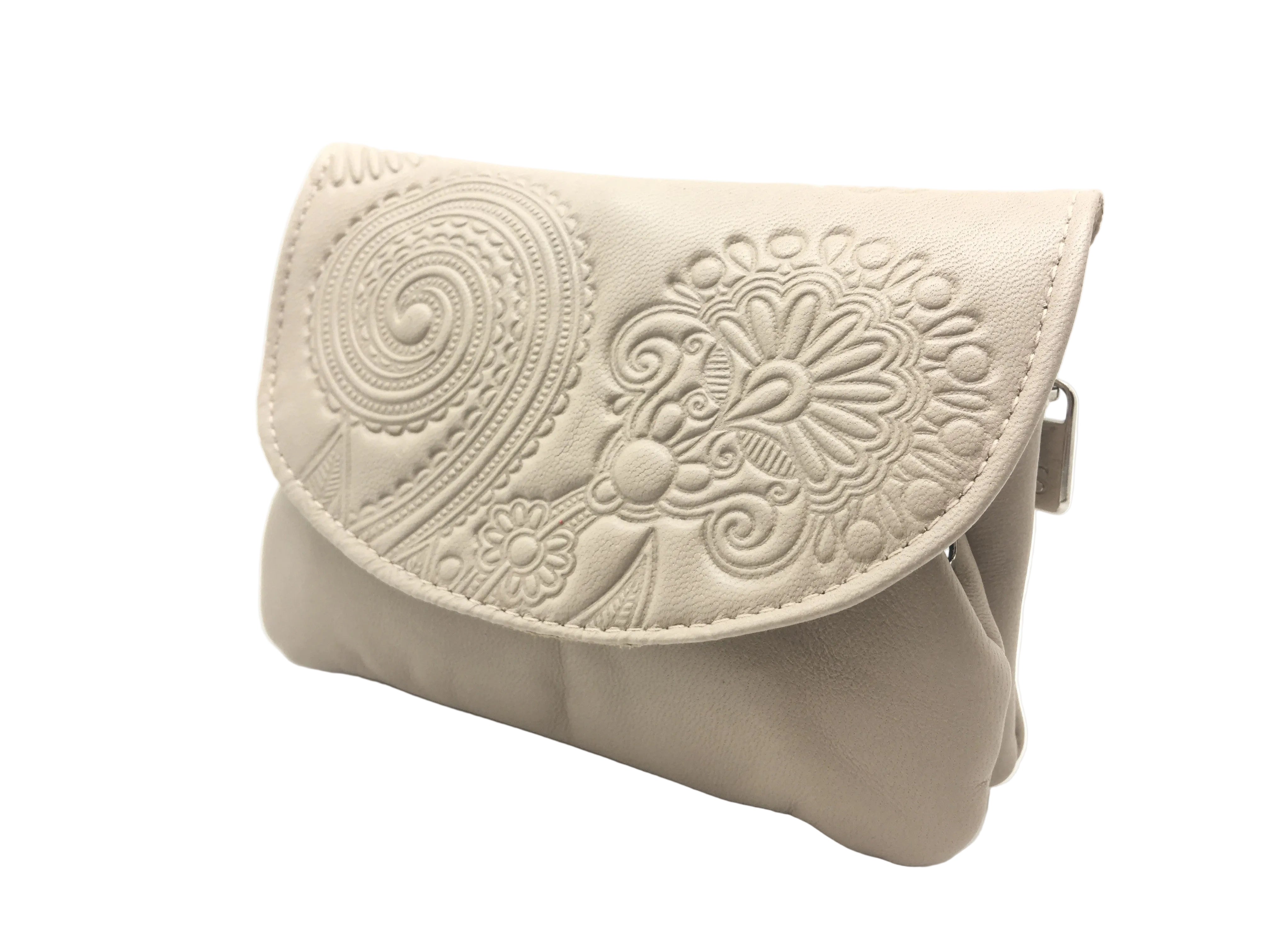 Monedero de Boquilla N428 - Liso - Beig
