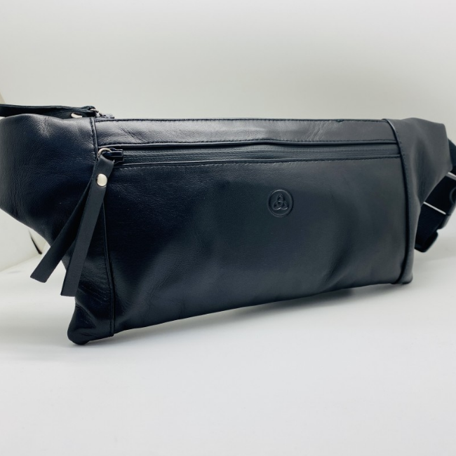RIÑONERA NEGRA BOLSO HOMBRE LUGUPELL