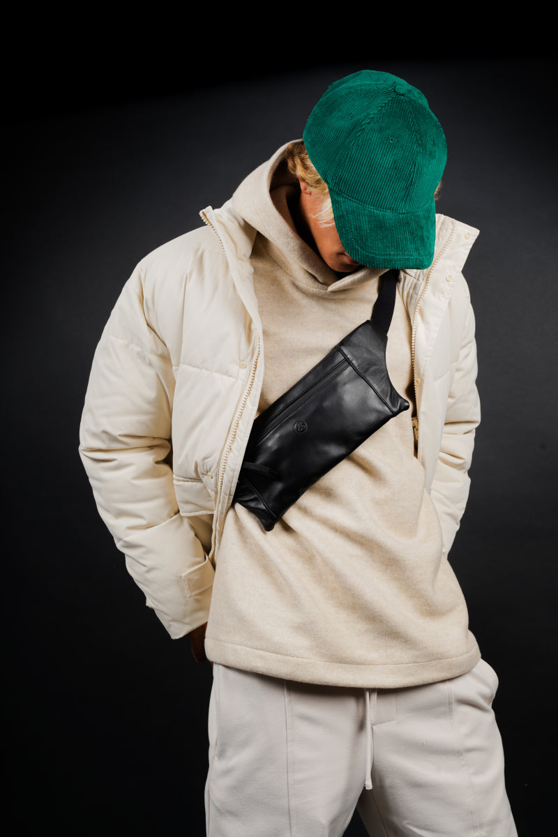 RIÑONERA NEGRA BOLSO HOMBRE LUGUPELL
