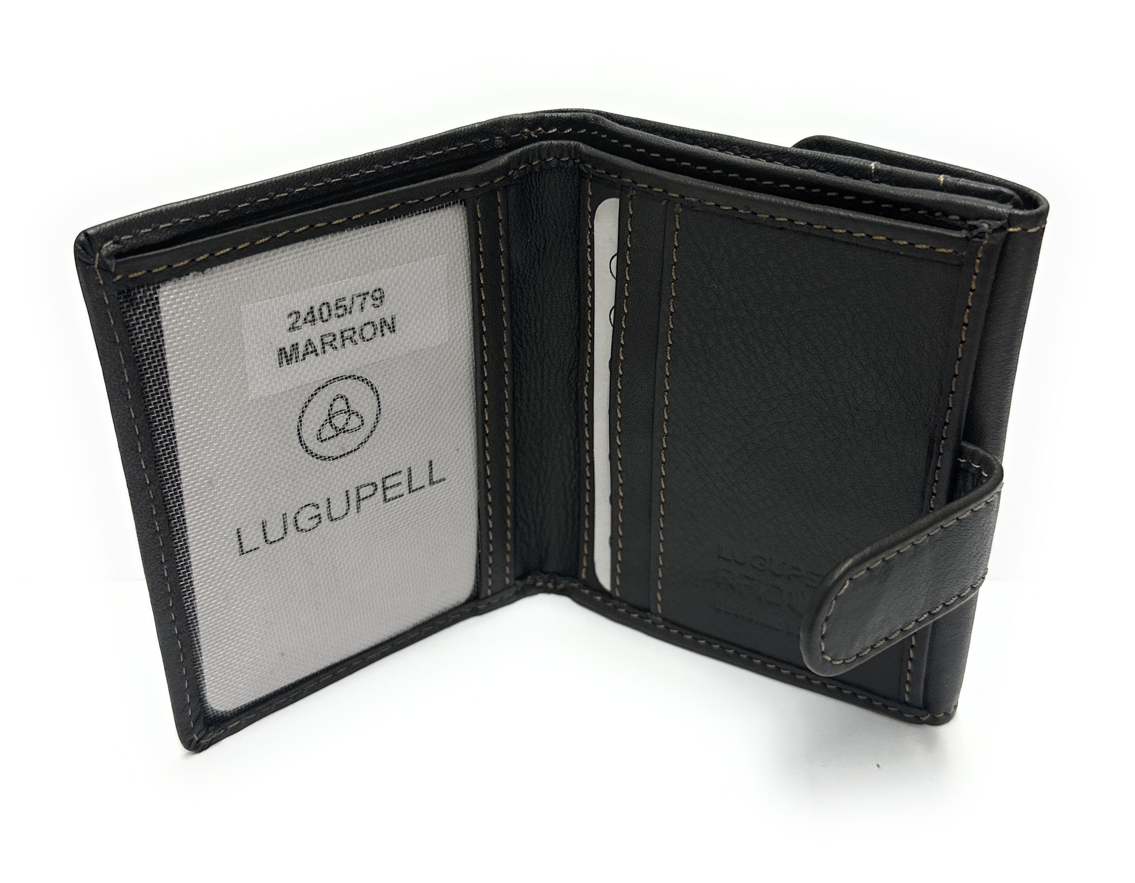 CARTERA CON BROCHE Y MONEDERO EXTERIOR NEVADA - 2405