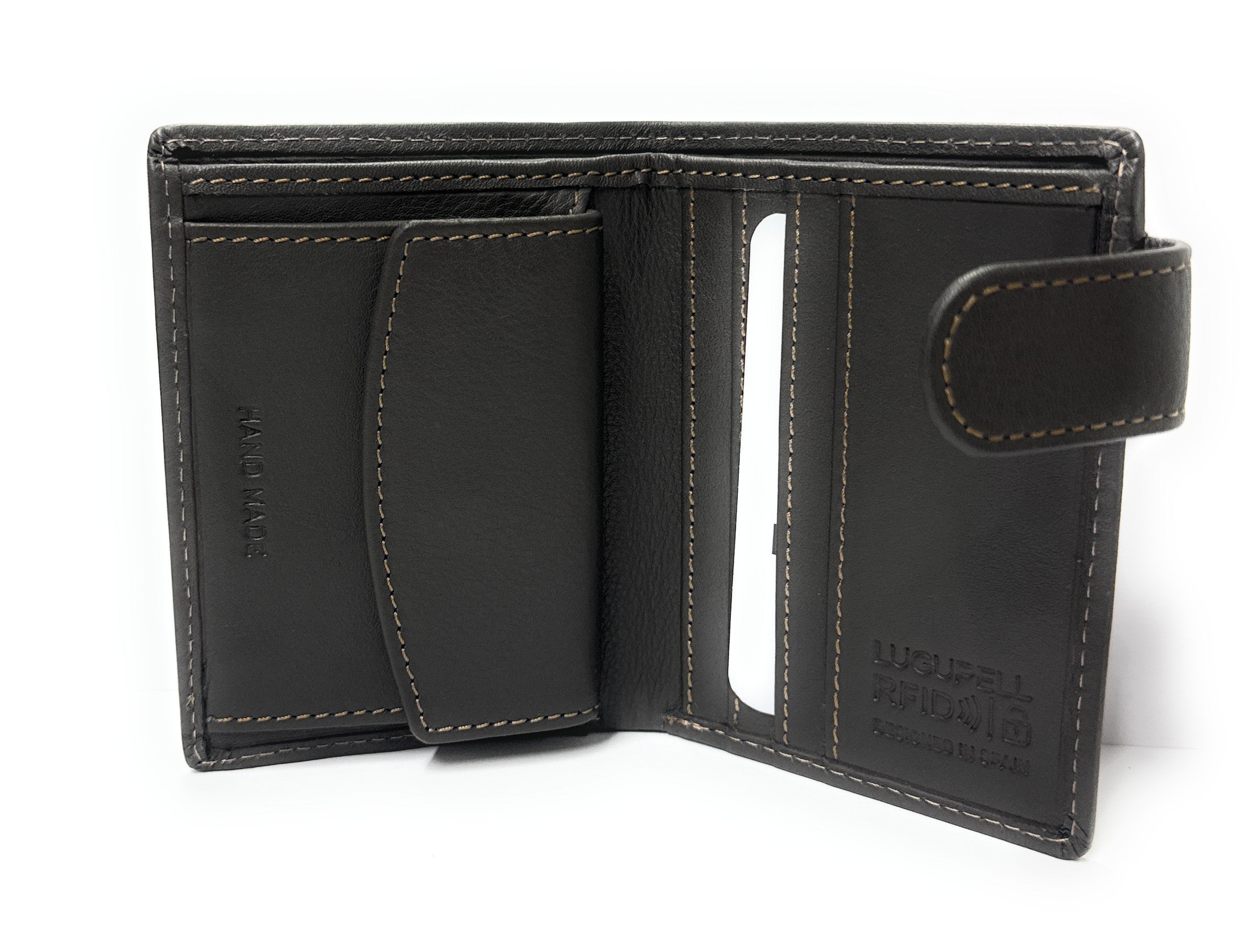 CARTERA CON BROCHE Y MONEDERO NEVADA - 2700
