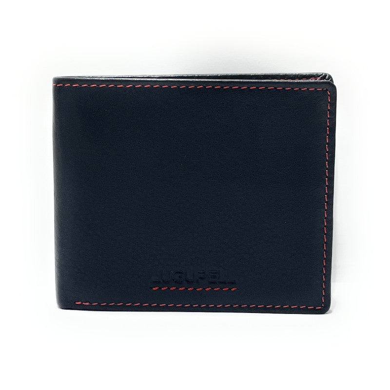 CARTERA HORIZONTAL CON MONEDAS Y CREMALLERA - 2408