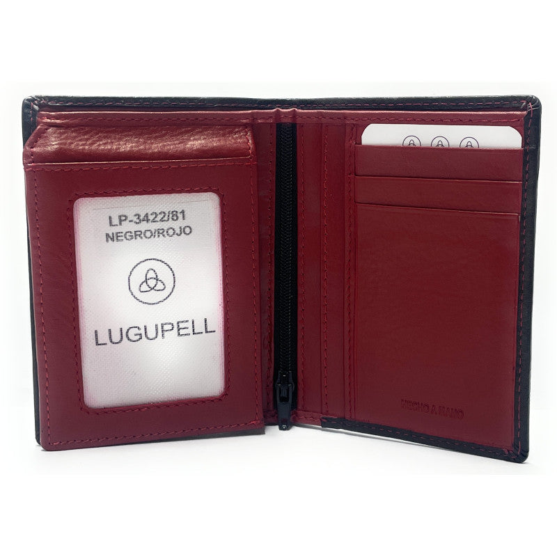 CARTERA HORIZONTAL CON DOBLE BILLETERO Y SIN MONEDAS - 3422