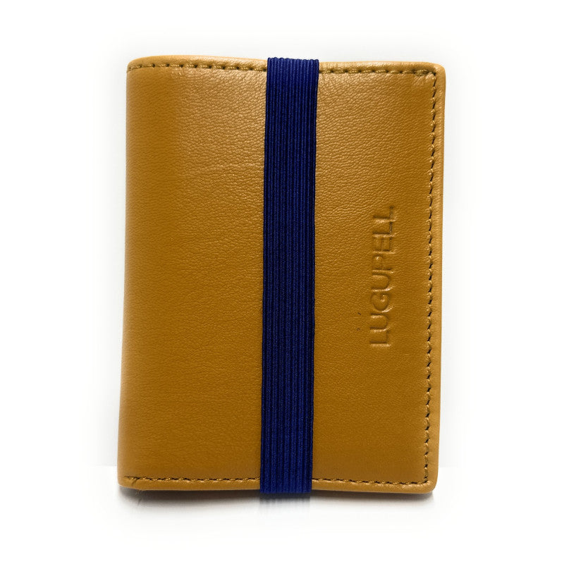 Cartera con goma Mini Lugupell Bold - 41100 80 Mostaza