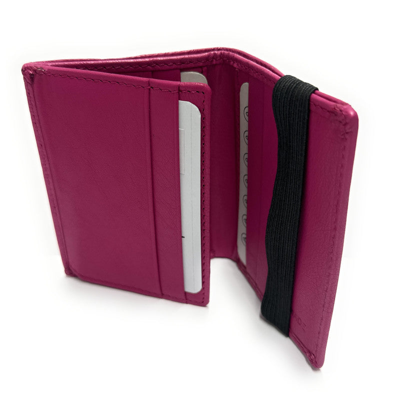 Cartera con goma Mini Lugupell Bold - 41100 80 Fucsia