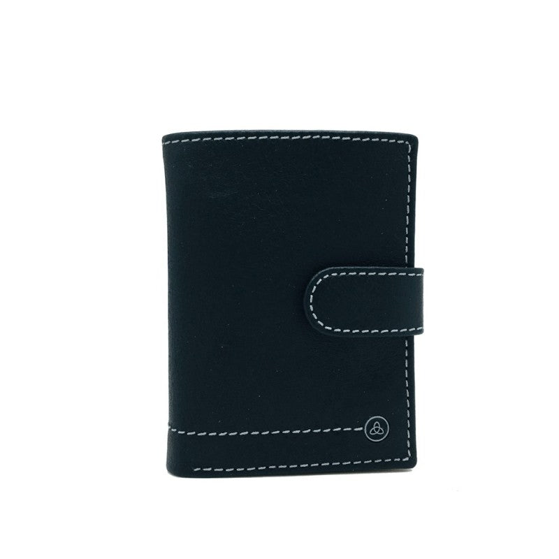 CARTERA CON BROCHE VERTICAL CON MONEDERO RIVER - 2700