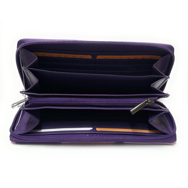 Billetero de cremallera grande Lugupell Prisma - 9008