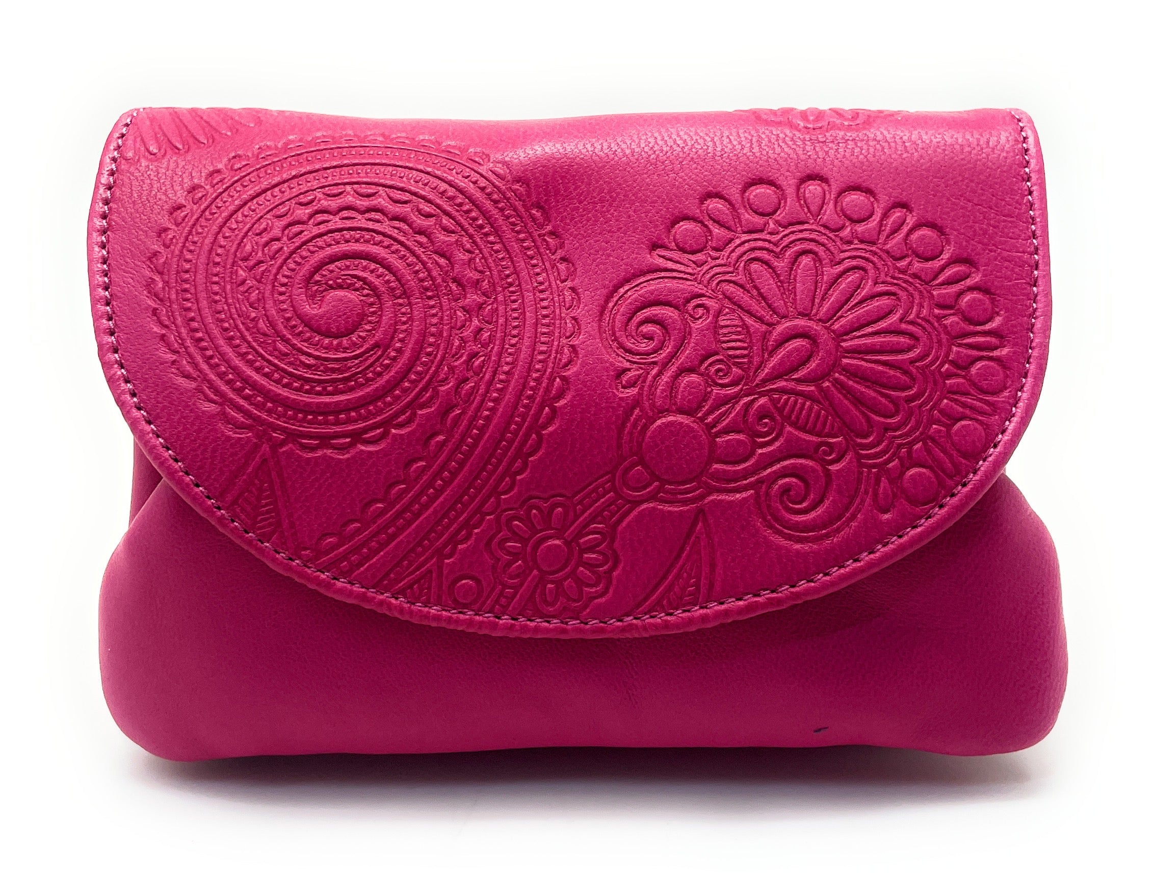 Monedero de Boquilla N428 - Liso - Fucsia