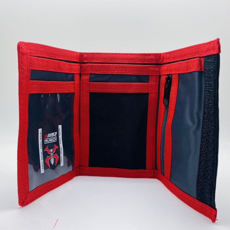 Cartera Munich con Monedero de Tela Resistente con Cierre de Velcro