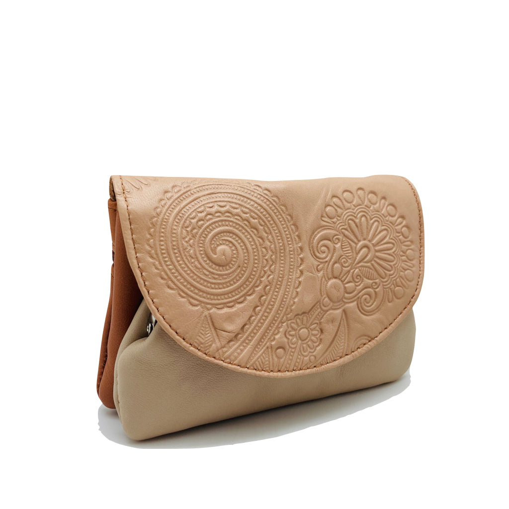 N428  - 51 - TRICOLOR CUERO - MONEDERO LUGUPELL