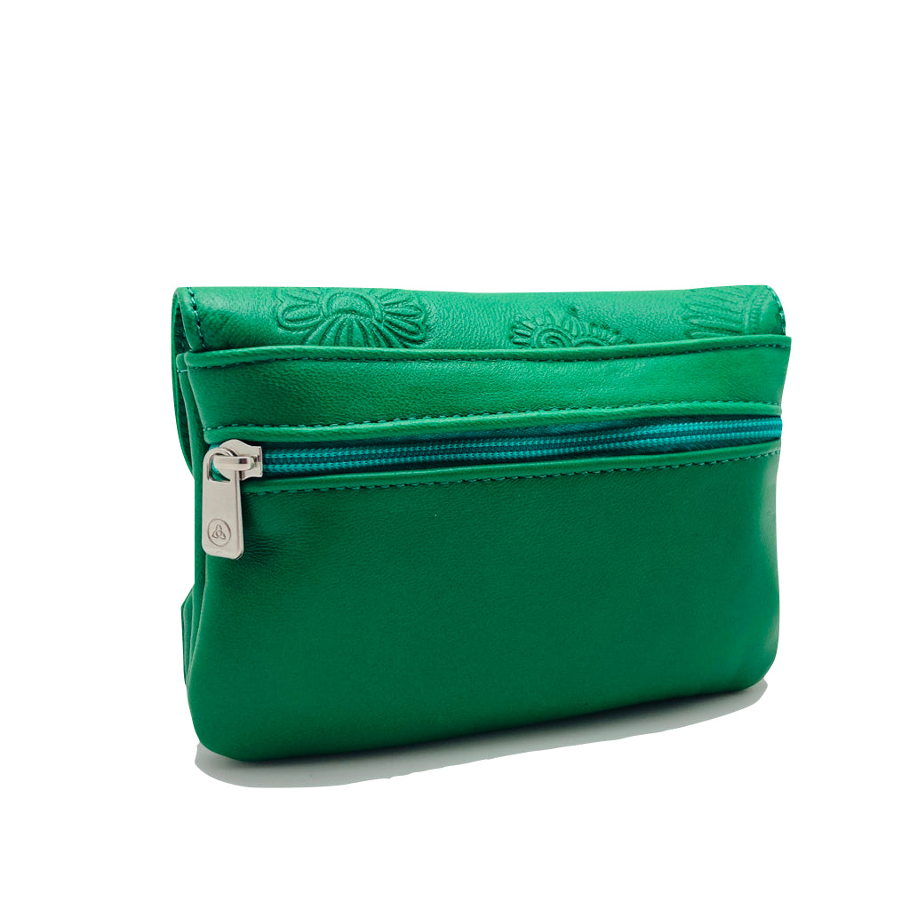 N428  - 6 - VERDE HIERBA - MONEDERO LUGUPELL